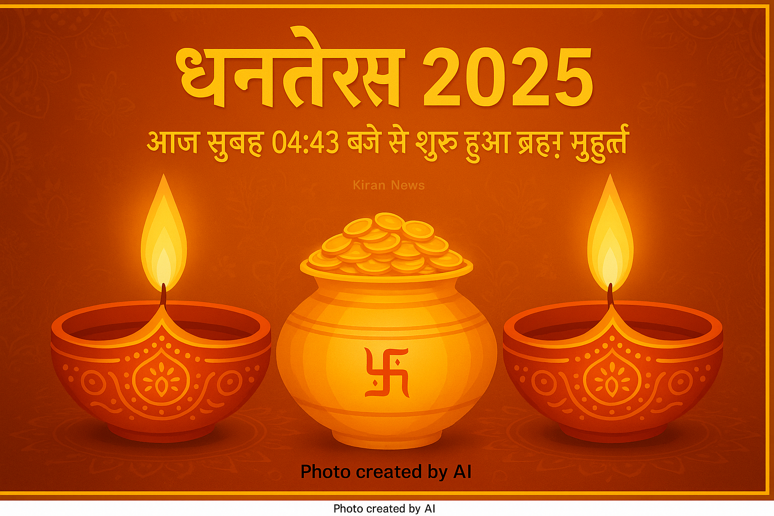 Dhanteras 2025 Muhurat
