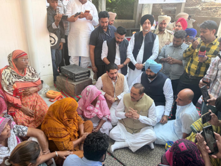 अजय अटवाल हत्याकांड में न्याय की मांग, पंजाब भाजपा ने एससी/एसटी एक्ट जोड़ने की उठाई मांग