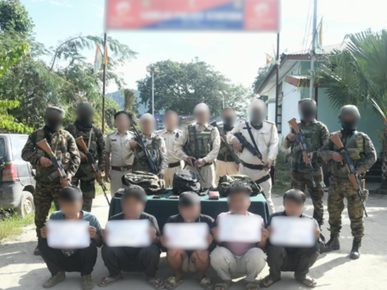 असम राइफल्स और Police का संयुक्त ऑपरेशन, यूएनएलएफ के 5 संदिग्ध सदस्य गिरफ्तार