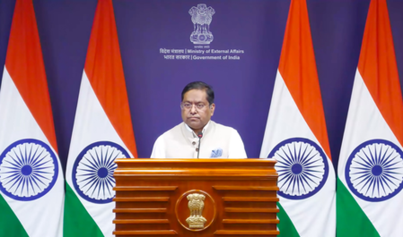 एनएसए डोभाल की ईरान के अपने समकक्ष से हुई थी बात, भारतीय नाविकों की सुरक्षा का उठाया मुद्दा: रणधीर जायसवाल