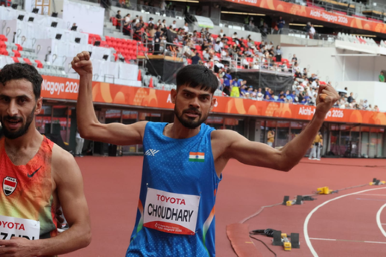 एशियन पैरा गेम्स: अनुभव और राकेशभाई ने 100 मीटर दौड़ में जीते ब्रॉन्ज मेडल