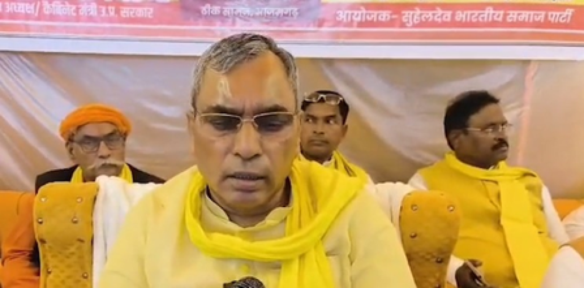 एसआईआर में गलतियां हुई हैं तो सपा बसपा के बीएलओ क्या कर रहे थे : ओपी राजभर