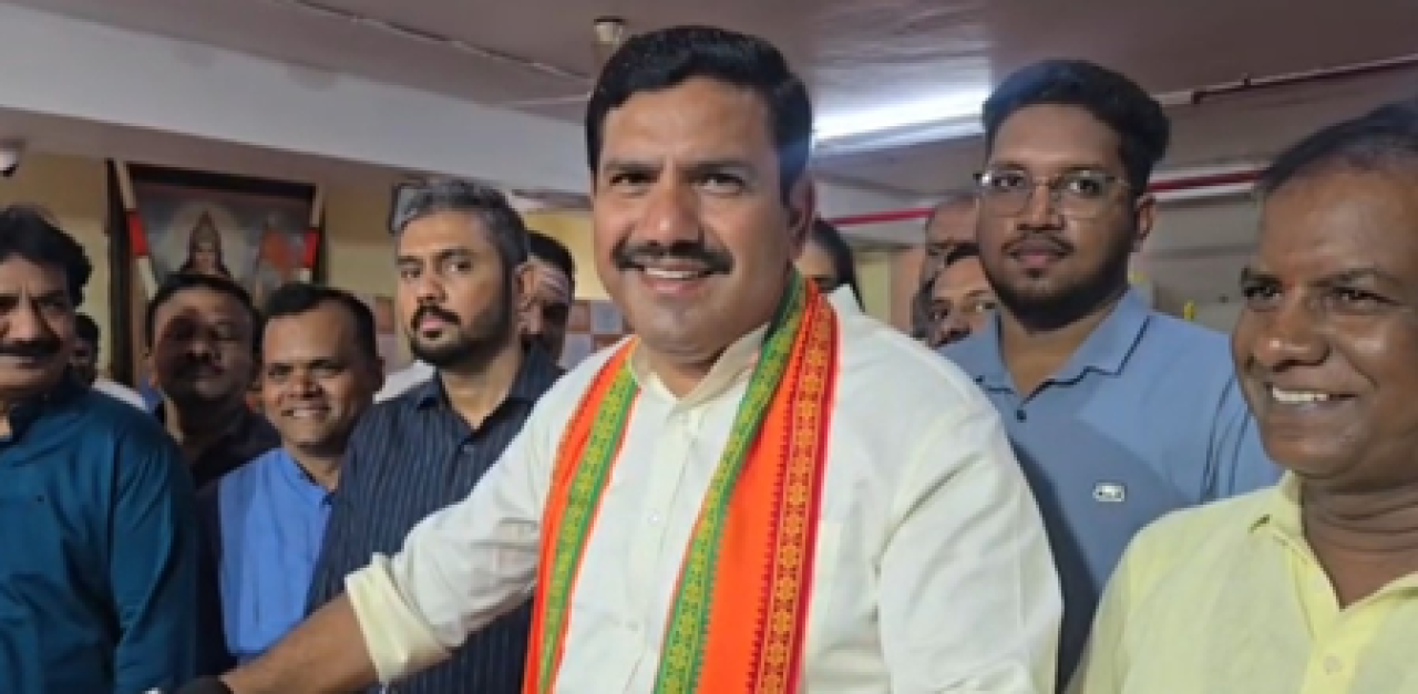 कांग्रेस के भीतर बगावत के कारण Chief Minister  डीके शिवकुमार की कुर्सी खतरे में है: विजयेंद्र