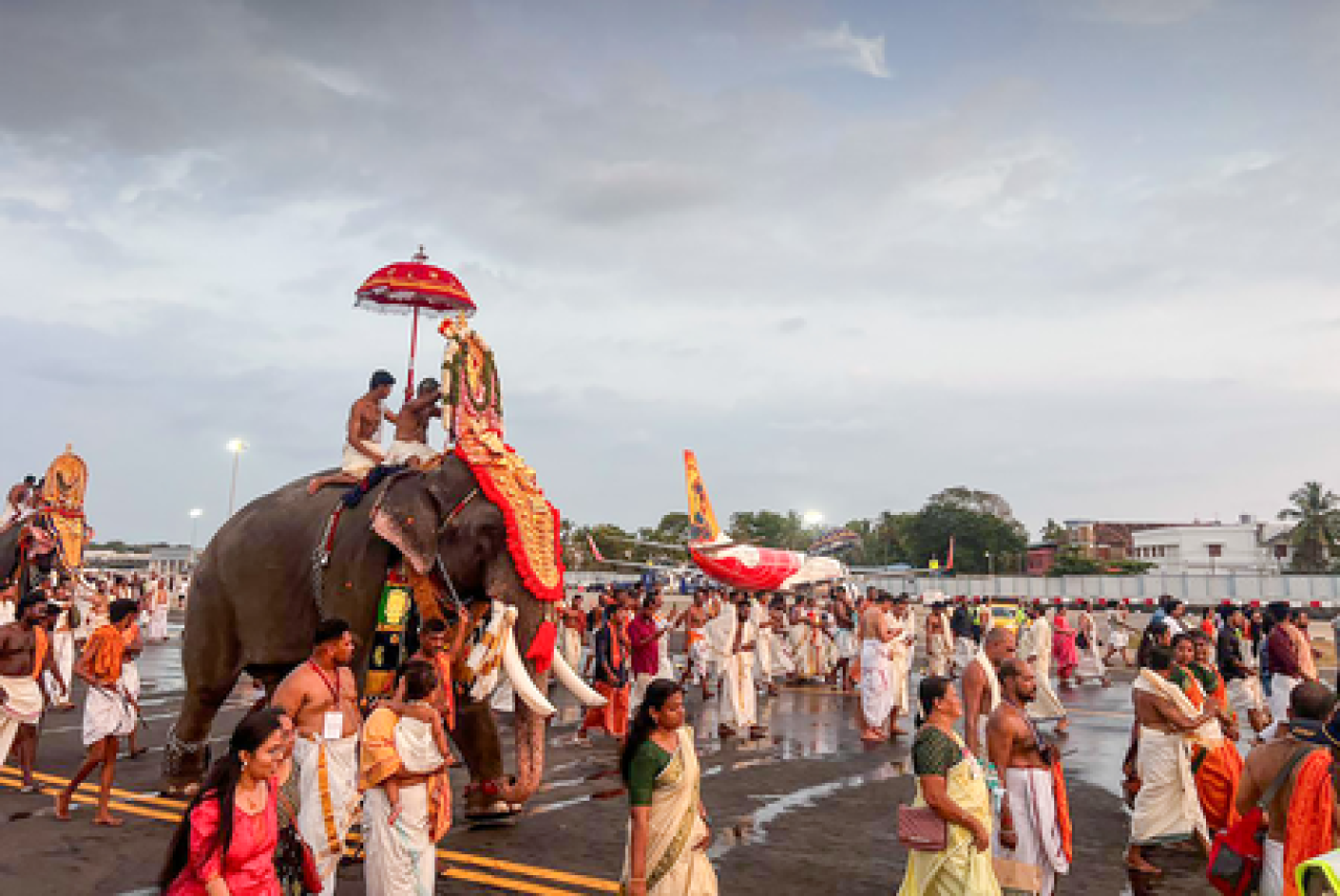 केरल: तिरुवनंतपुरम अंतर्राष्ट्रीय हवाई अड्डे ने उड़ान सेवाओं को बंद रहने की एडवाइजरी जारी की, रनवे से गुजरेगा शोभायात्रा