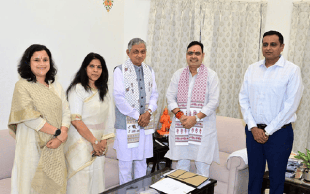 गुजरात के मंत्री ने राजस्थान के मुख्यमंत्री और उपमुख्यमंत्री को ‘वाइब्रेंट समिट 2027’ के लिए आमंत्रित किया