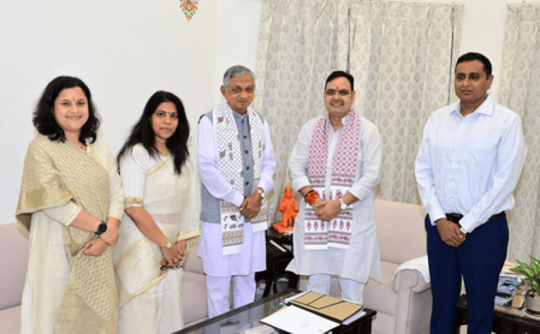 गुजरात के मंत्री ने राजस्थान के मुख्यमंत्री और उपमुख्यमंत्री को ‘वाइब्रेंट समिट 2027’ के लिए आमंत्रित किया