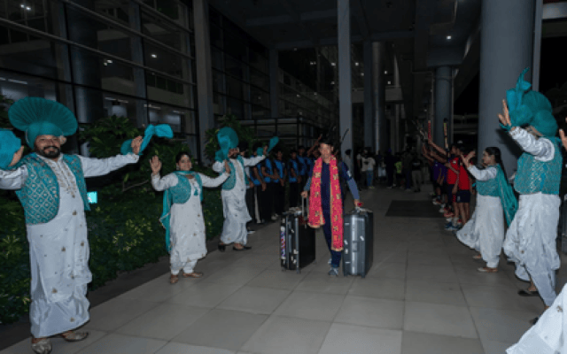 जापान पुरुष हॉकी टीम एशियन चैंपियंस ट्रॉफी के लिए मोहाली पहुंची, एयरपोर्ट पर शानदार स्वागत