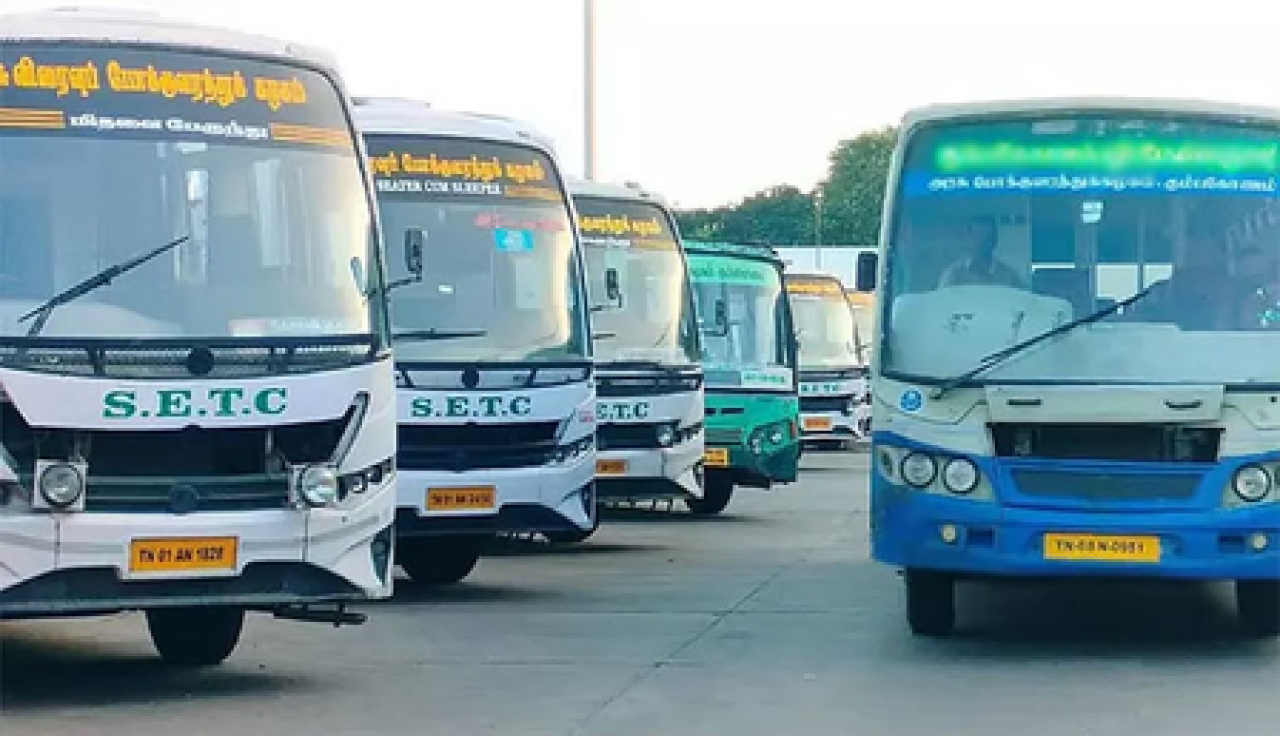 तमिलनाडु आयुध पूजा की भीड़: तीन दिनों में 9,571 बस सेवाओं के जरिए चेन्नई से 4.15 लाख लोगों ने की यात्रा