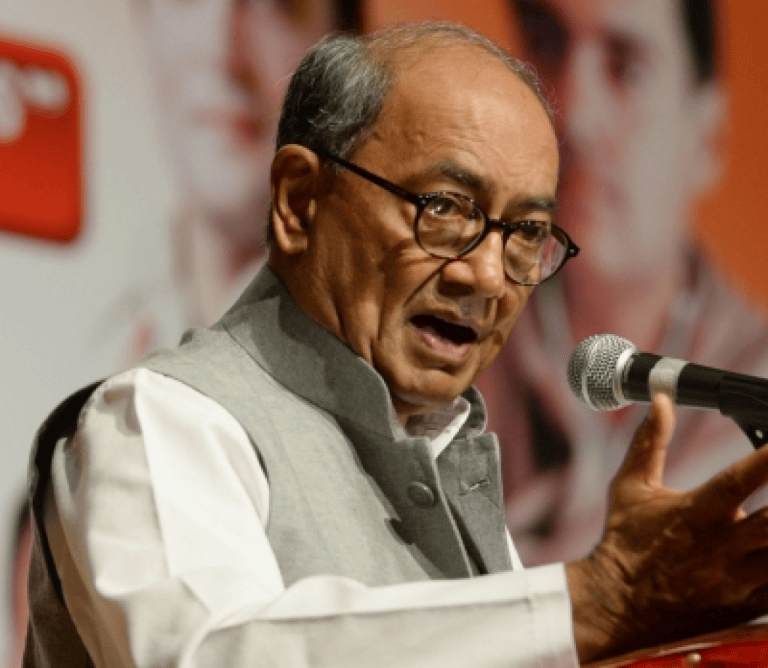 दिग्विजय सिंह की सत्य सनातन स्वाभिमान यात्रा उज्जैन से अयोध्या के लिए रवाना