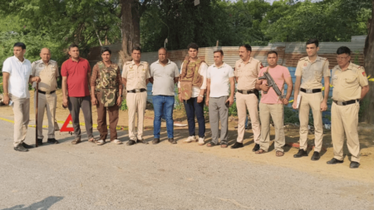 दिल्ली पुलिस की मुठभेड़ में कच्छा बनियान गिरोह का 1 लाख का इनामी बदमाश गिरफ्तार