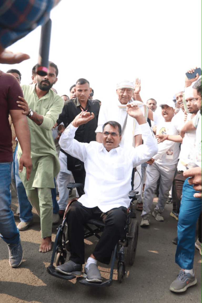 धार्मिक स्थलों में पारदर्शिता का संदेश लेकर आगे बढ़ रही दिग्विजय सिंह की यात्रा