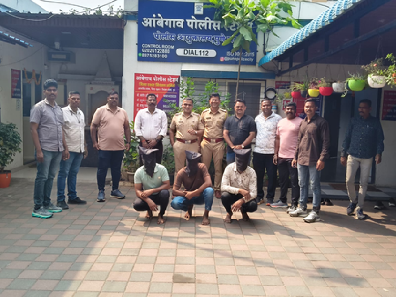 नवी Mumbai  में युवक पर फायरिंग कर हत्या की कोशिश, पुणे से 3 आरोपी गिरफ्तार