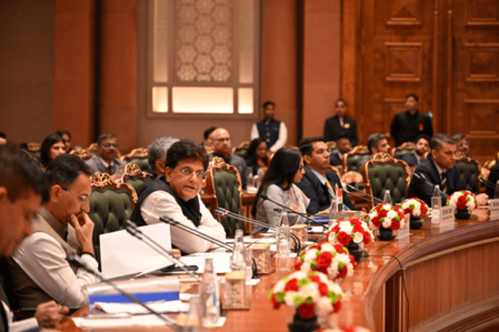 पीयूष गोयल ने कारोबारियों से 2030 तक भारत-ब्रिटेन द्विपक्षीय व्यापार को दोगुना करने की अपील की