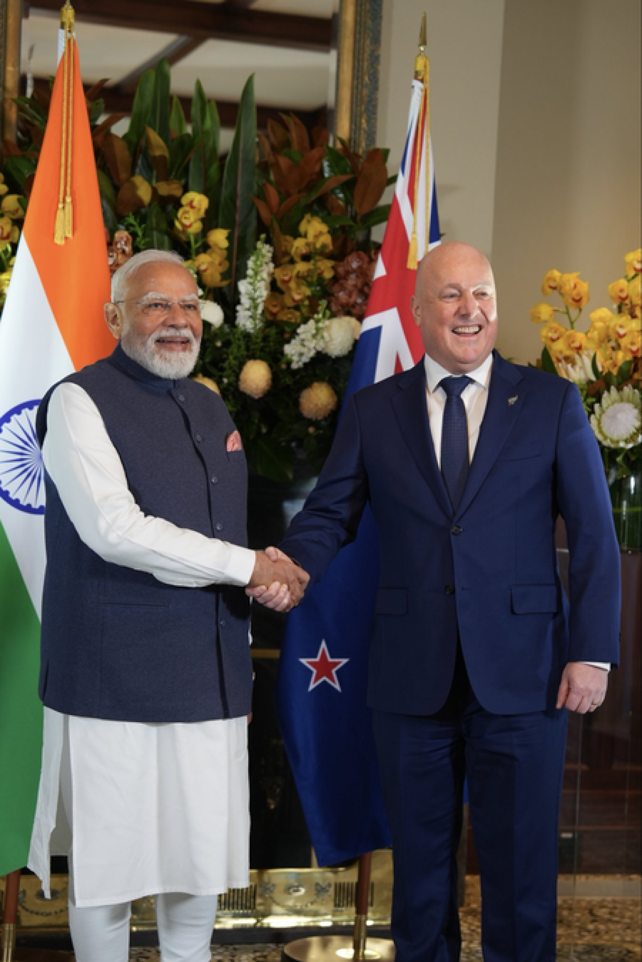 India और न्यूजीलैंड के बीच फ्री ट्रेड एग्रीमेंट लागू, Prime Minister क्रिस्टोफर लक्जन ने जताई खुशी