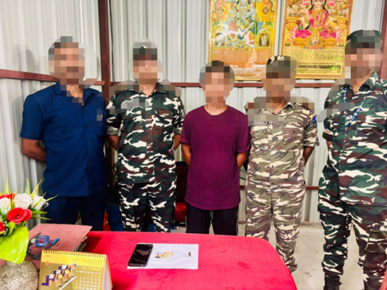 भारत-नेपाल सीमा के पास मणिपुर का युवक कारतूस के साथ गिरफ्तार