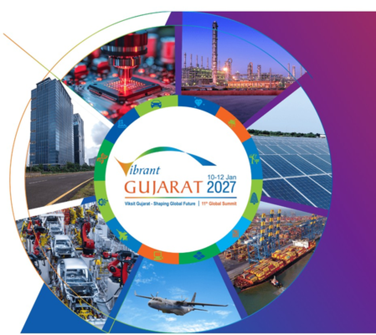 वाइब्रेंट Gujarat से राज्य की औद्योगिक प्रगति को मिली रफ्तार; एयरोस्पेस, डिफेंस और सेमीकंडक्टर समेत कई सेक्टर में आया निवेश