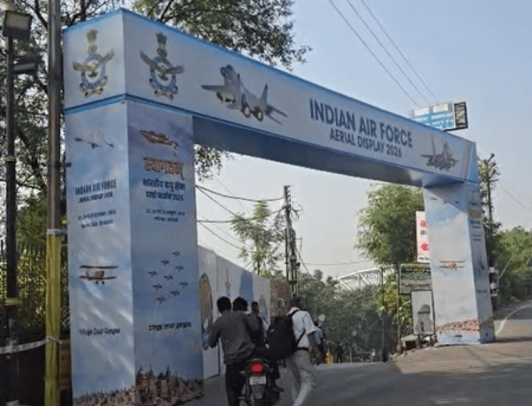 वाराणसी के नमो घाट पर 22 से 25 अक्टूबर तक भव्य एयर शो का आयोजन, सुरक्षा के कड़े इंतजाम