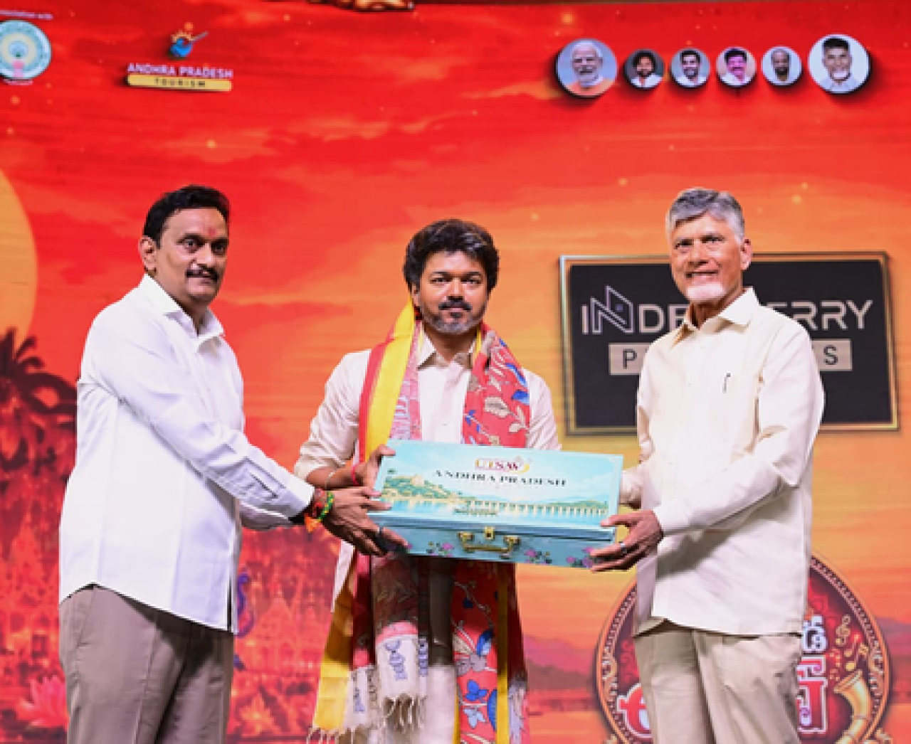 विजयवाड़ा उत्सव 2.0 में शामिल हुए तमिलनाडु के Chief Minister विजय