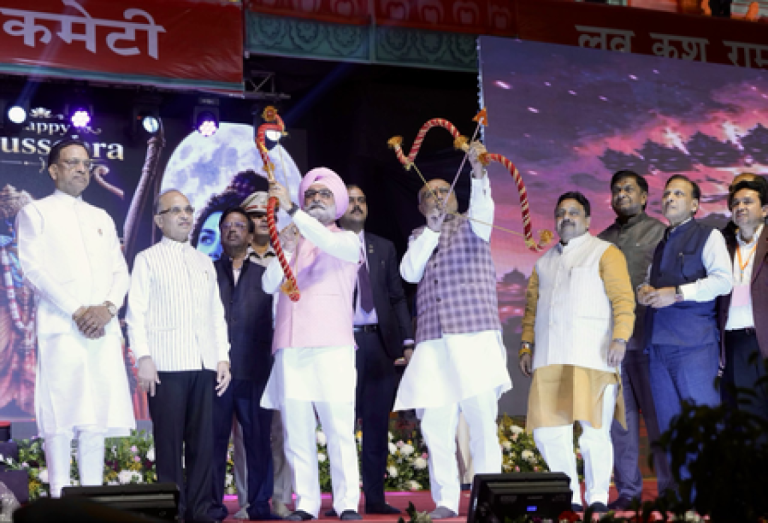 विजयादशमी पर उपराष्ट्रपति का संदेश, अंततः सत्य की ही होती है जीत