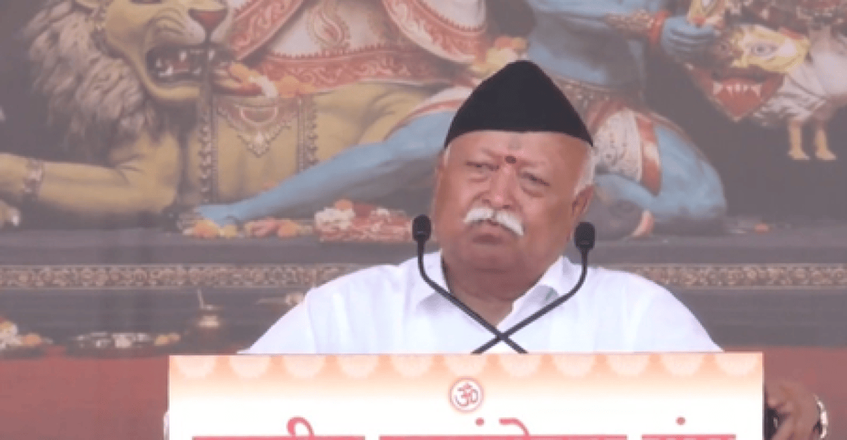 संघ के वार्षिक विजयादशमी कार्यक्रम में मोहन भागवत ने कैप्टन स्मित मच्छार का किया जिक्र, बोले यही है हिंदू स्वभाव