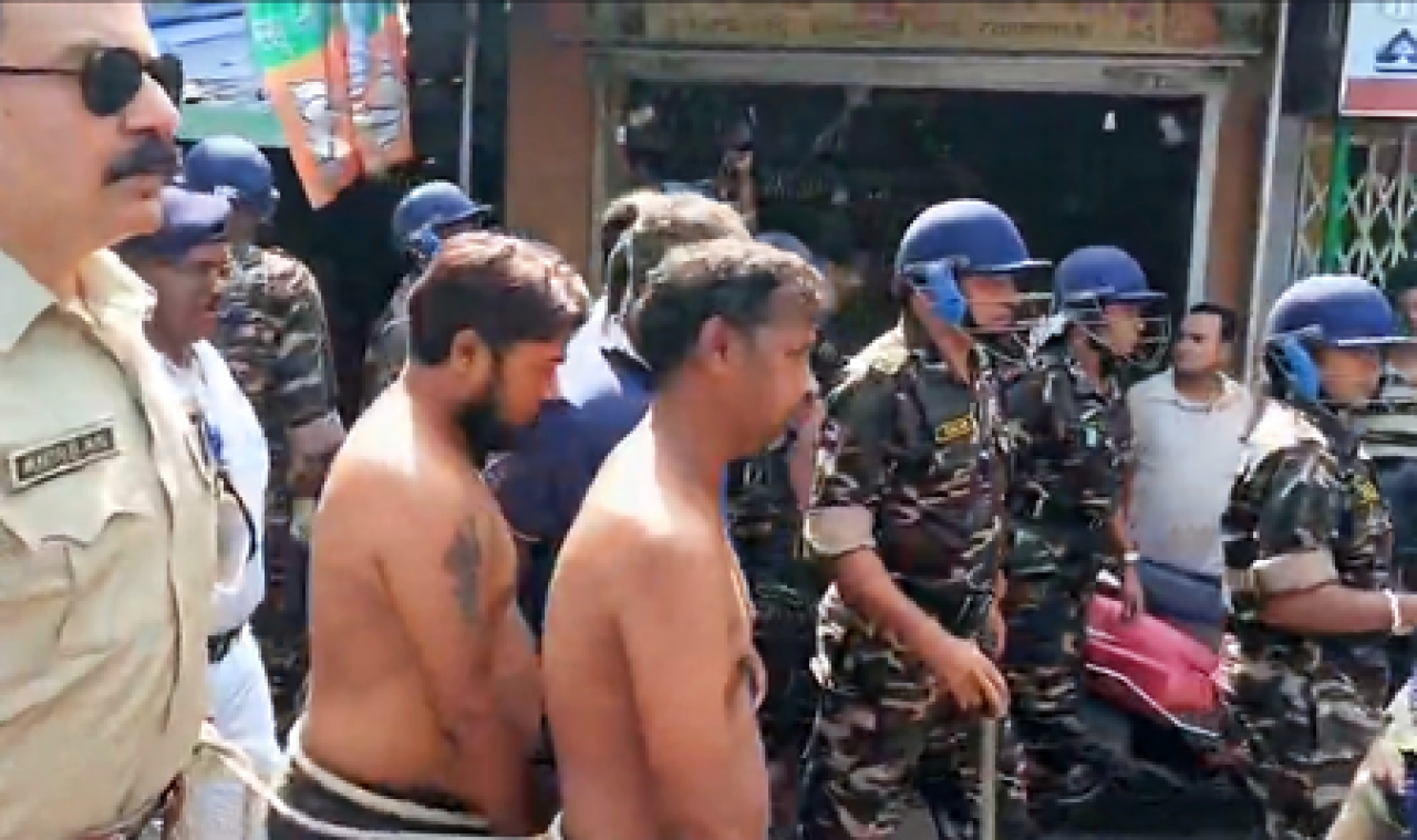 सरसुना परेड कांड: कोलकाता Police ने क्राइम सीन किया रिक्रिएट, आरोपियों को घटनास्थल पर ले गई
