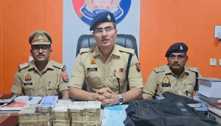 सहारनपुर में 10 लाख की लूट की साजिश का खुलासा, शिकायतकर्ता निकला मास्टरमाइंड, गाड़ी से पूरी रकम बरामद