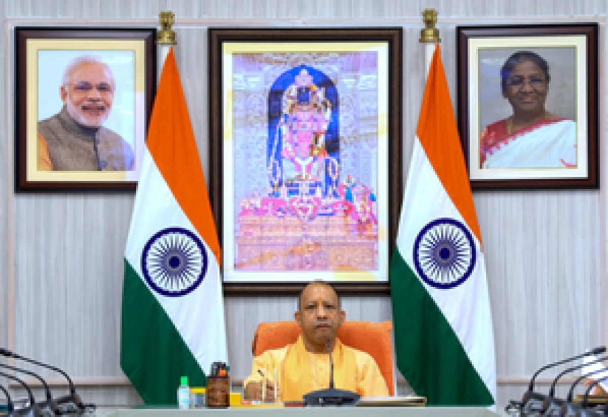 सीएम योगी बोले ‘यूपी ने लिखी बदलाव की नई गाथा, भय की जगह सुरक्षा और उपेक्षा की जगह प्रोत्साहन ने ली’