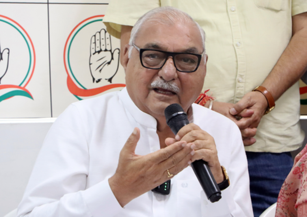 Haryana Government धान और बाजरा की खरीद में तेजी लाने में विफल रही: भूपिंदर हुड्डा